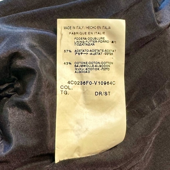 VTG Valentino Roma Sweetheart Neckline Jacket w/ 3D Hexagon Buttons - Picture 15 of 15